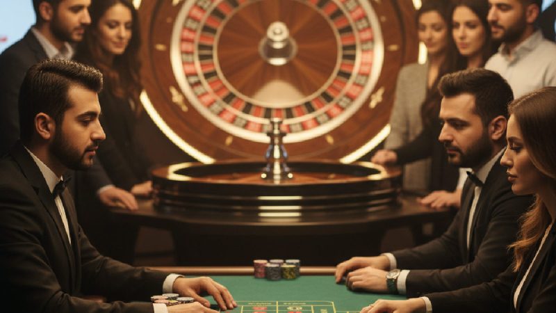 Betroad canlı casino masalarında krupiyeler eşliğinde rulet ve blackjack deneyimi.